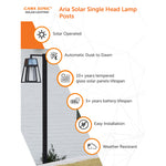 Aria Solar Post Light - Single