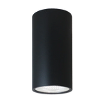 6" LED Architectural Cylinder Light Fixture, 2625 Lumens, Wattage and CCT Selectable, 120-277V, Black Finish