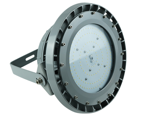 LED Explosion Proof Hazardous Location Light, Class 1 Division 1, 11200 Lumens, 80W, 5000K, 100-277V, C Series LED Explosion Proof Hazardous Location Light, Class 1 Division 1, 11200 Lumens, 80W, 5000K, 100-277V, C Series
