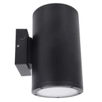 6" LED Wall Mount Cylinder Light, 4680 Lumens, 36W, CCT Selectable, 120-347V, Black or White Finish