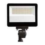 LED Flood Light, 5000 Lumen Max, Wattage and CCT Selectable, 120-277V, Integrated Photocell