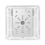 LED Canopy Light, 7318 Lumen Max, Wattage and CCT Selectable, 120-277V, Black or White Finish