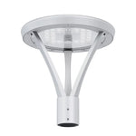 LED Post Top Light, 12,000 Lumen Max, Wattage and CCT Selectable, 120-277V, Bronze, Black or White Finish