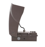 LED Adjustable Wall Pack, 7000 Lumen Max, Wattage and CCT Selectable, Integrated Photocell, 120-277V, Bronze Finish