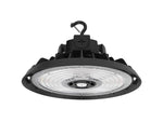 LED UFO High Bay, 22,500 Lumen Max, Wattage and CCT Selectable, Black, 120-277V