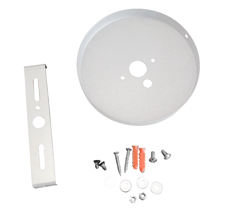 2" LED Adjustable Architectural Cylinder Light Fixture, 1080 Lumens, 12W, CCT Selectable, 120-277V, Black or White Finish