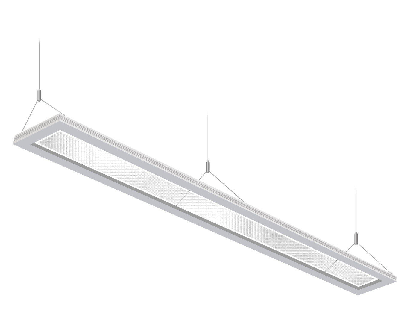 8FT Up and Down Linear Light, 9200 Lumens, 80W, CCT Selectable, 110-277V