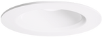 White round recessed oak™ 1 inch round recessed downlight with wide beam angle and multiple color temperatures