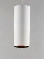Dwell 1-Light LED Pendant, 490 Lumens, 7W, 3000K CCT, 120V, White Finish