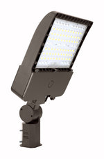 LED Area Light, 14,200 Lumens, 100W, 5000K, Type 3, 120-277V, Arm, Slip Fitter and Wall Mount Options