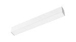 2FT LED Up/Down Suspended Linear Light, 2700 Lumen Max, Wattage and CCT Selectable, 120-277V, Black or White Finish