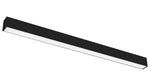 4FT LED Up/Down Suspended Linear Light, 5400 Lumen Max, Wattage and CCT Selectable, 120-277V, Black or White Finish