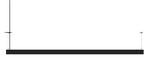 8FT LED Up/Down Suspended Linear Light, 10,800 Lumen Max, Wattage and CCT Selectable, 120-277V, Black or White Finish