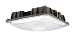 Square LED Canopy Light, 27W, 3800 Lumens, 4000K or 5000K, Dimmable, DLC 5.1 Premium, 120-277V
