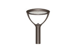 Street light with a unique design on a white background