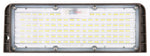 LED Slim Full Cutoff Wall Pack, 15000 Lumen Max, 100W, CCT Selectable, Photocell Included, 120-277V, Dark Bronze Finish