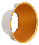 6" LED Cylinder Light Fixture, 4400 Lumens, Wattage Selectable, 2700K, 3000K, 3500K, or 4000K, 120-277V, Black Finish, Trim Options