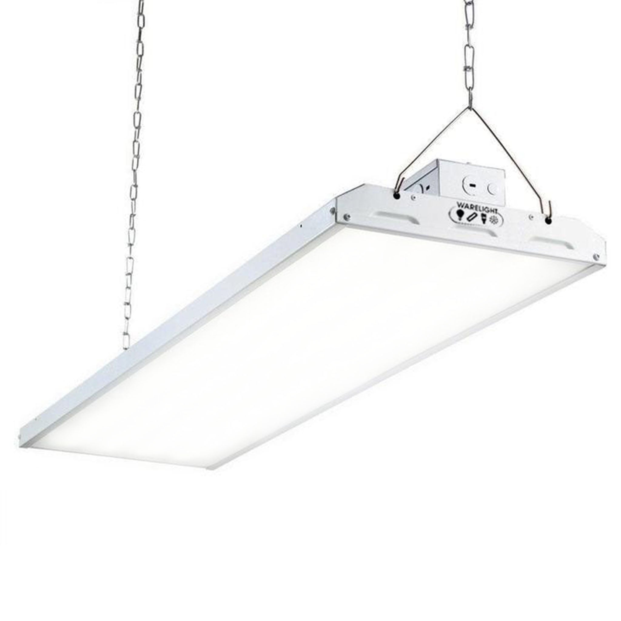 2-Foot Hanging Chain and V-Clips for High Bay Fluorescent