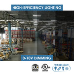 Condor Premium 4FT LED High Bay, 210 Watt, 28,350 Lumens, 4000K/5000K CCT Selectable, 120-277V, Equal to 6 Lamp 54W T5, 8 Lamp T8 or 450 Watt MH