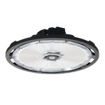 LED Compass UFO High Bay, 33,600 Lumens, 240W, 5000K, 120-277V, Black or White Finish