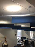 2 FT LED Linear Fixture G2, 2200 Lumen Max, 20W, CCT Selectable, 120-277V, White Finish