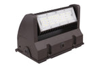 LED Adjustable Wall Pack, 5600 Lumen Max, Wattage and CCT Selectable, Integrated Photocell, 120-277V