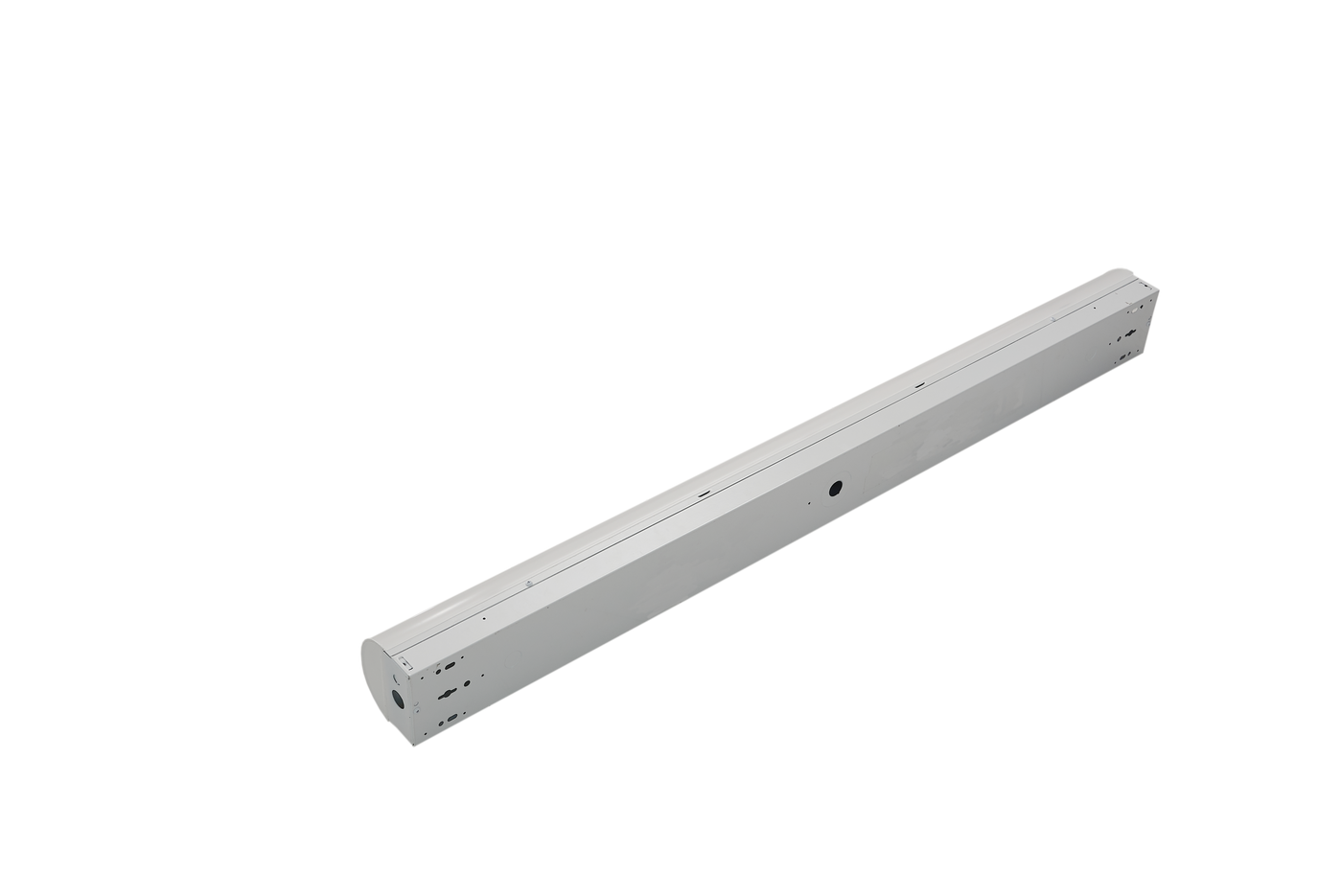 4' LED Linear Stairwell Light with Occupancy Dimming Sensor and Optional Emergency , 6000 Lumens, 30W/35W/45W Selectable, 120-277V, CCT Selectable 3500K/4000K/5000K, White Finish