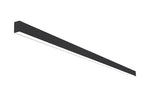 8 FT LED Direct/Indirect Suspended Linear Fixture, 2" Wide, 9200 Lumen Max, Wattage and CCT Selectable, 120-277V, White or Black Finish