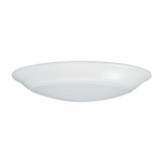 6" Disk Light, 1000 Lumens, 12.5W, CCT Selectable, 120V, White, Black, Bronze or Nickel Finish