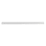 Long rectangular light fixture on a white background