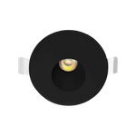 LED Round Step Light, 5W, 350 Lumens, CCT Selectable, 120V, White or Black Finish