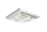 LED Canopy Light, 7700 Lumens, CCT and Wattage Selectable, 120-277V