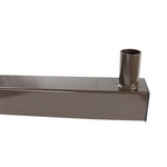 Low Profile Bullhorn with 3 Tenons Inline, Dark Bronze Finish