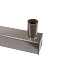 Low Profile Bullhorn with 2 Tenons, Dark Bronze Finish