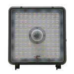 LED Parking Garage Canopy Light, 10,506 Lumen Max, Wattage and CCT Selectable, 120-277V, Bronze or White Finish