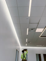 4FT LED Cove Lights, 3.8" Wide, 4000 Lumen Max, Wattage and CCT Selectable, 120-277V