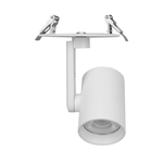 LED Track Light, 1391 Lumen Max, Wattage and CCT Selectable, 120V, White Finish