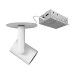 LED Track Light, 1391 Lumen Max, Wattage and CCT Selectable, 120V, White Finish