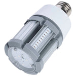 LED light bulb on a white background