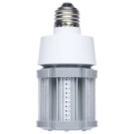 LED light bulb on a white background