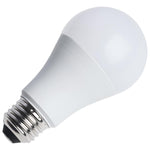 LED light bulb on a white background