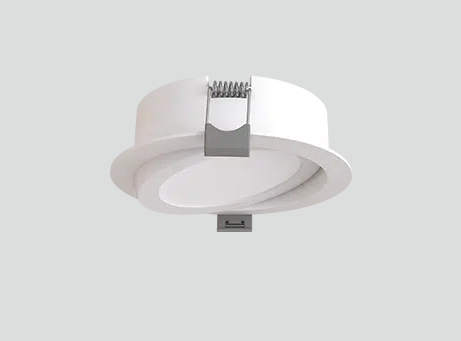 6" Round Multifit Gimbal Light, 800 Lumens, 10W, 120-277V, CCT Selectable 2700K/3000K/3500K/4000K/5000K