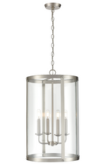 Aydenn 4-Light Pendant light Brushed Nickel or Matte Black Finish, Aydenn Collection