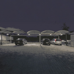 Commercial Solar Shelter Light