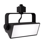 6" LED Pipe™ Wall Wash Track Fixture, 1000 Lumens, 14W, CCT Selectable, 120V, Black or White Finish