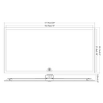 2PK 2x4 Backlit-Line: LED Panel High Bay, 52,000 Lumen Max, Wattage and CCT Selectable, 120-277V, Sensor Ready