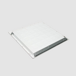 Flat rectangular panel on a white background