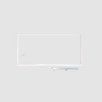 2x4 LED Grid Frame Light in a white background