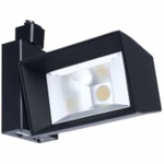 LED H-Style Track Light, 6100 Lumen Max, Wattage and CCT Selectable, 120V, White or Black
