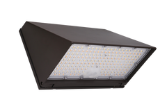 LED Traditional Cutoff Wall Pack, 17,760 Lumen Max, Wattage and CCT Selectable, Integrated Photocell, 120-277V